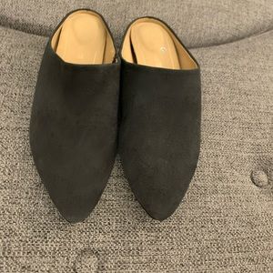 Clarks Sense Beau Nubuck Pointed Mules 8
